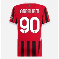 Koszulka piłkarska AC Milan Tammy Abraham #90 Strój Domowy dla kobiety 2024-25 tanio Krótki Rękaw